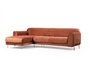 Atelier Del Sofa Sofá-Cama de Esquina Image Corner Left Cinnamon
